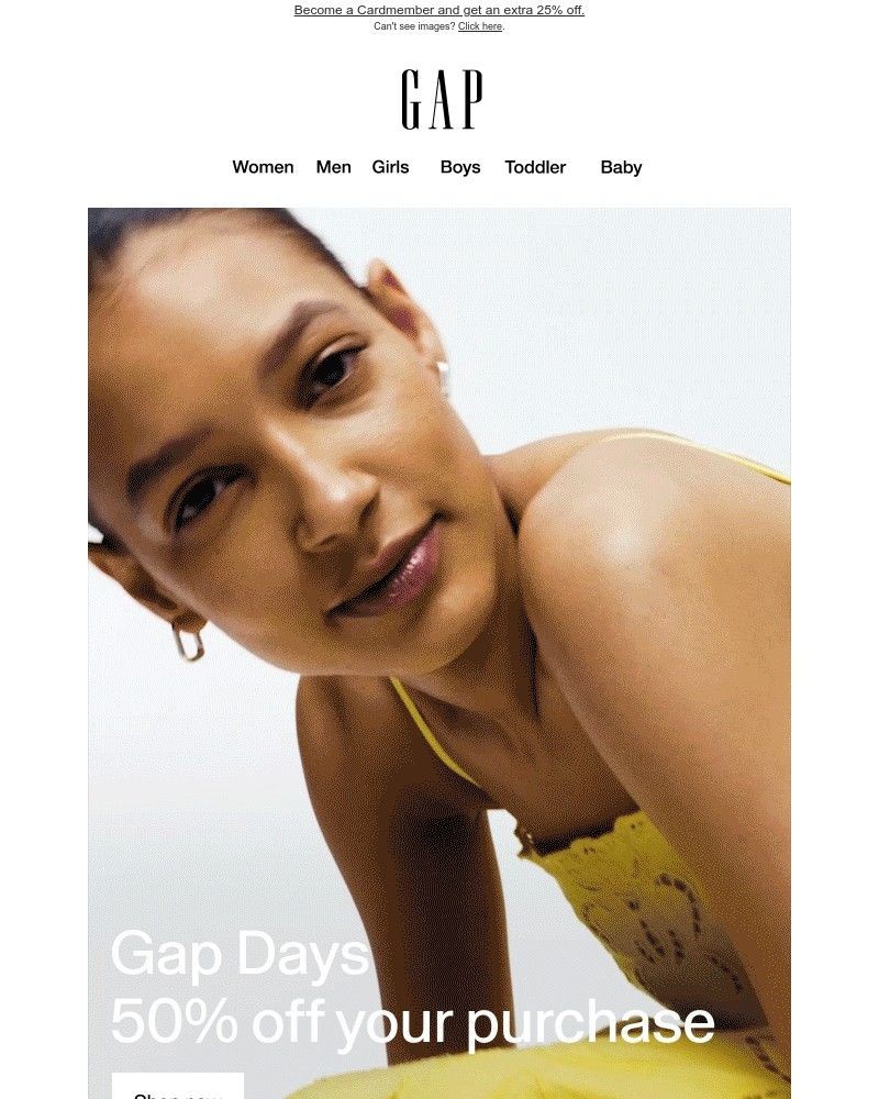 Screenshot of email with subject /media/emails/you-get-half-off-dresses-at-our-gap-days-event-21eda7-cropped-40645267.jpg