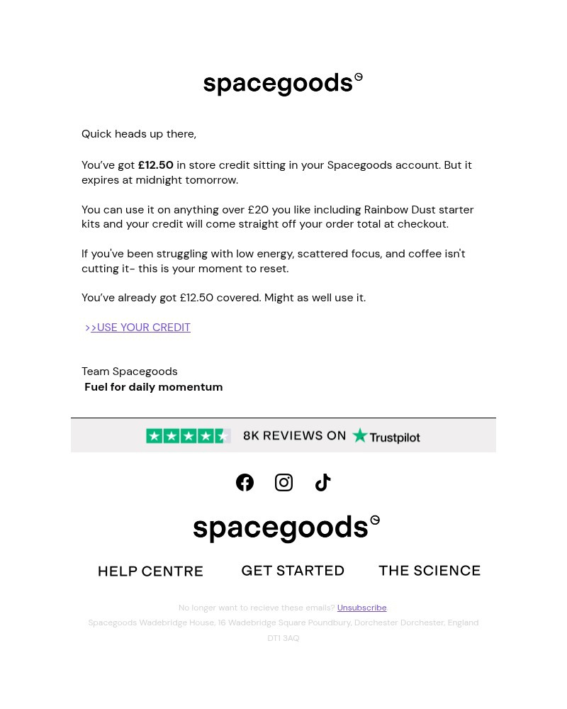 Screenshot of email with subject /media/emails/you-have-1250-in-store-credit-in-your-spacegoods-account-1c43e9-cropped-769cac02.jpg