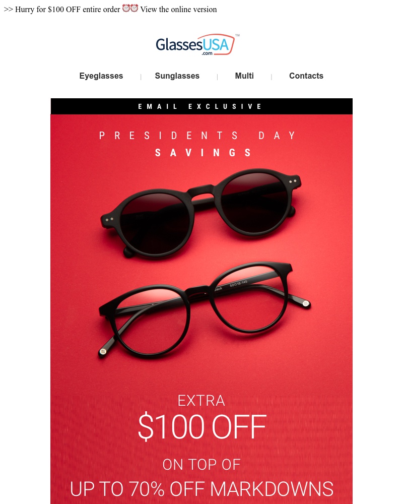Screenshot of email with subject /media/emails/you-just-got-lucky-presidents-day-weekend-sale-cropped-c3bcb38a.jpg