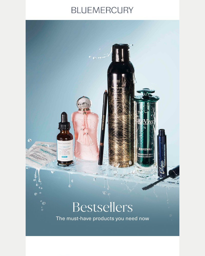 Screenshot of email sent to a Bluemercury Newsletter subscriber