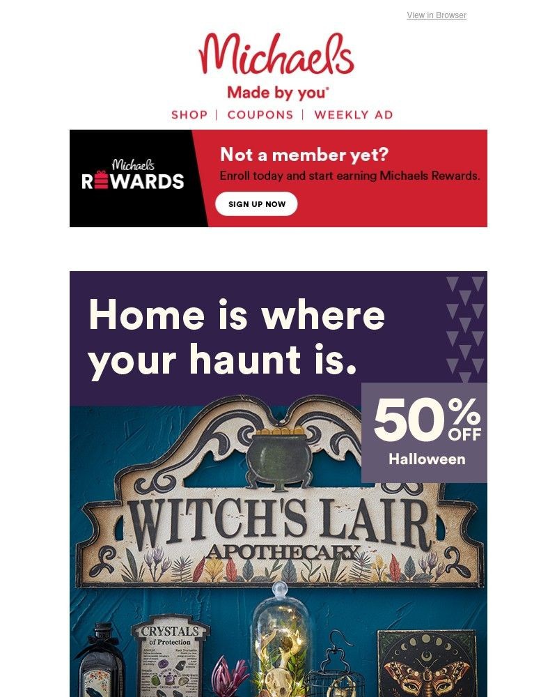 Screenshot of email with subject /media/emails/you-scored-fifty-percent-off-halloween-to-decorate-your-spaceor-make-it-haunted-9_sNxODnz.jpg
