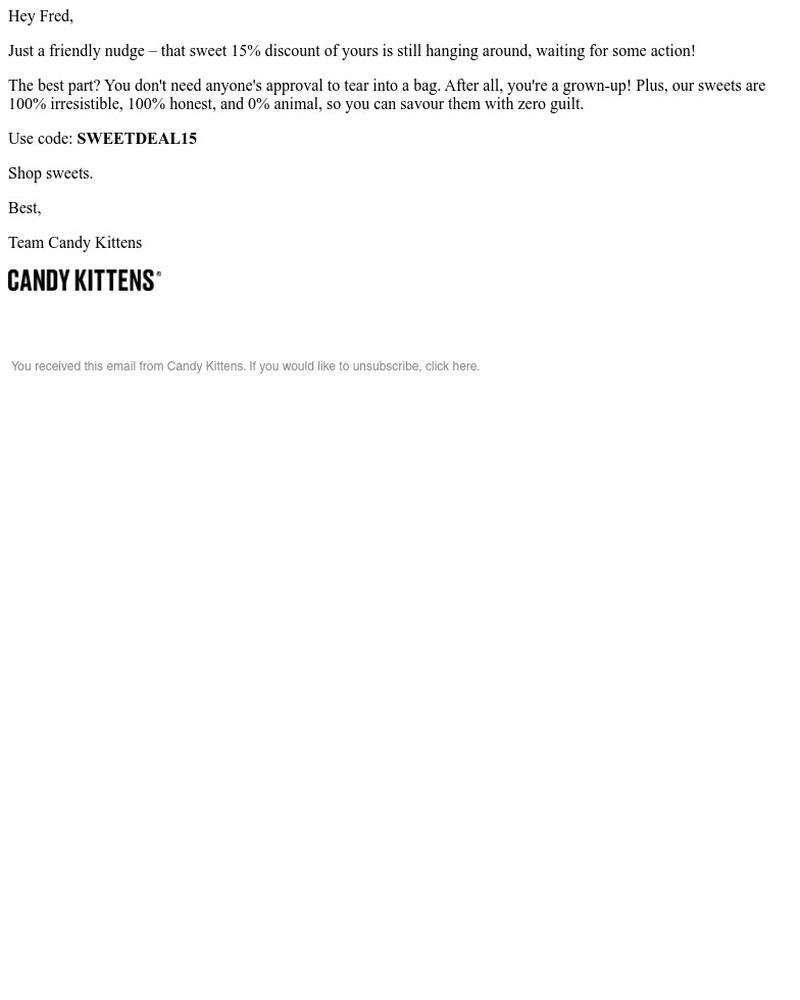 Screenshot of email with subject /media/emails/your-15-discount-is-calling-your-name-fred-151832-cropped-a5dc237b.jpg