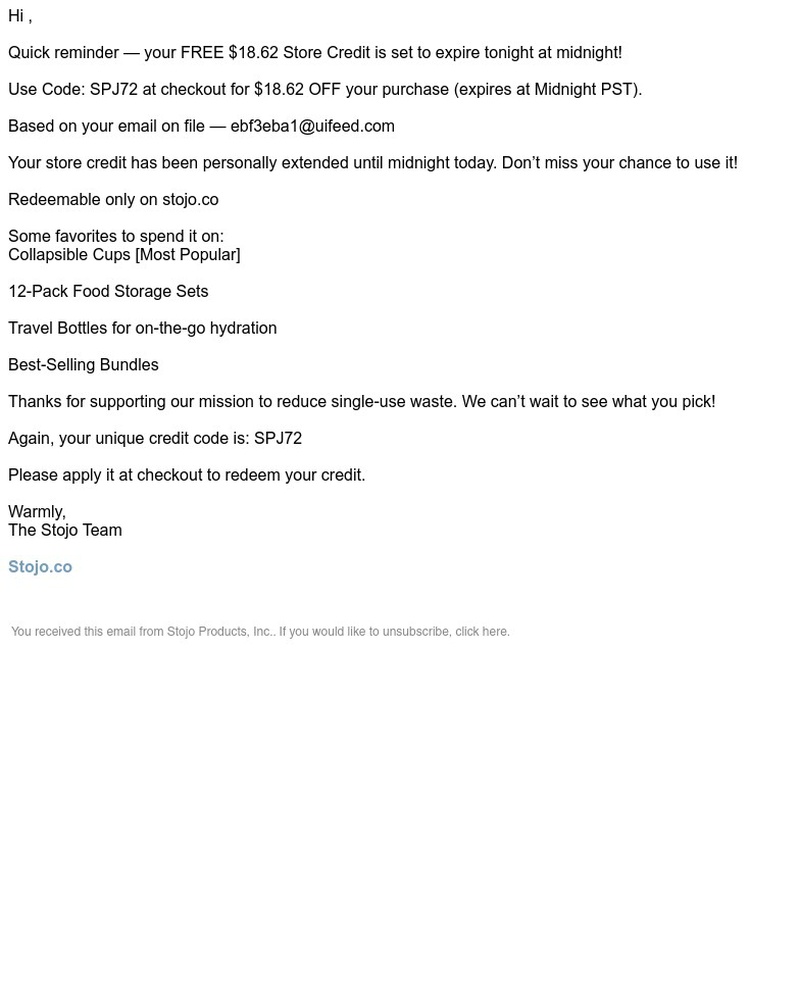 Screenshot of email with subject /media/emails/your-1862-credit-balance-ends-today-fa50ba-cropped-91c02182.jpg