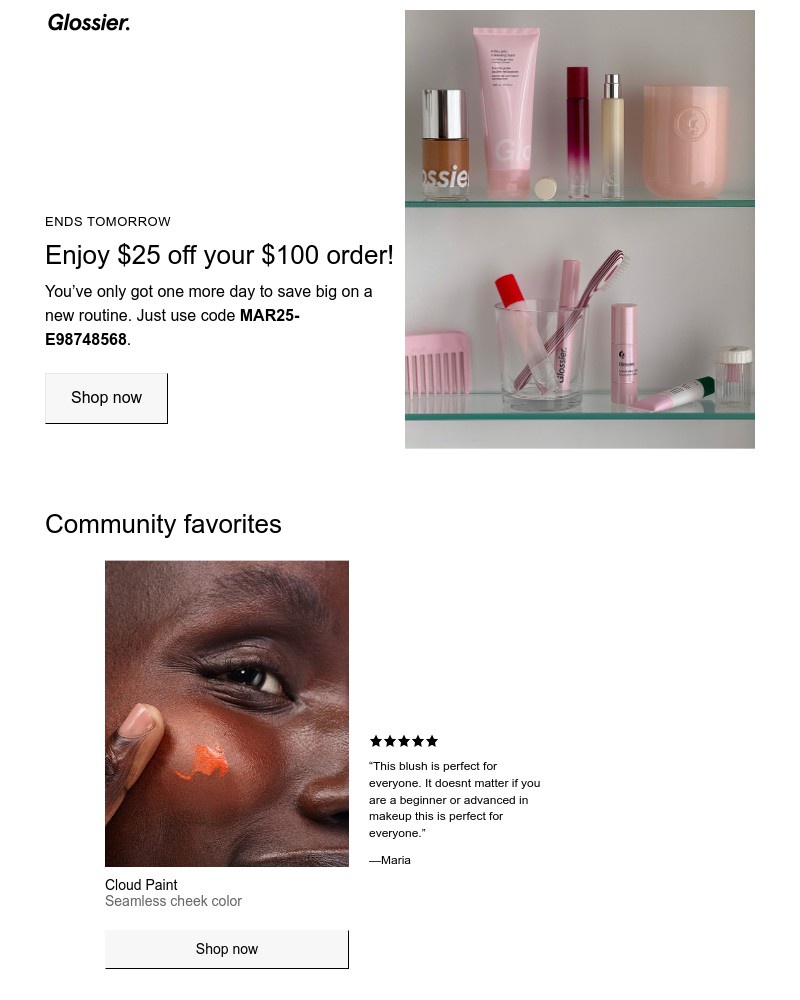 Screenshot of email with subject /media/emails/your-25-credit-ends-tomorrow-417563-cropped-aac23cbd.jpg