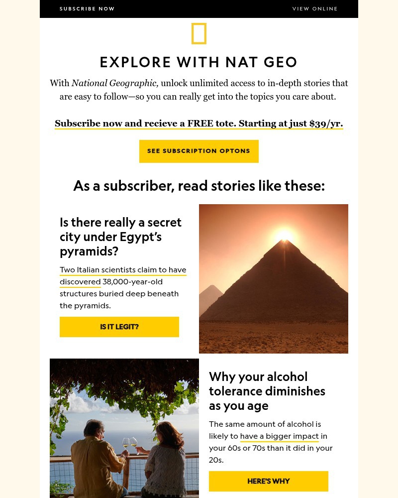 Screenshot of email with subject /media/emails/your-alcohol-tolerance-is-declining-plus-secret-cities-under-egypt-access-now-jus_cQWfGe5.jpg