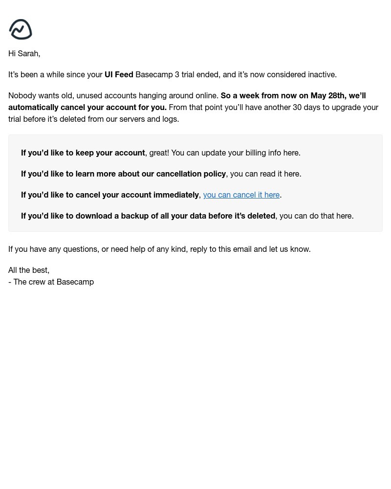 Screenshot of email with subject /media/emails/your-basecamp-3-trial-will-be-canceled-soon-4fef3d-cropped-04dd8686.jpg