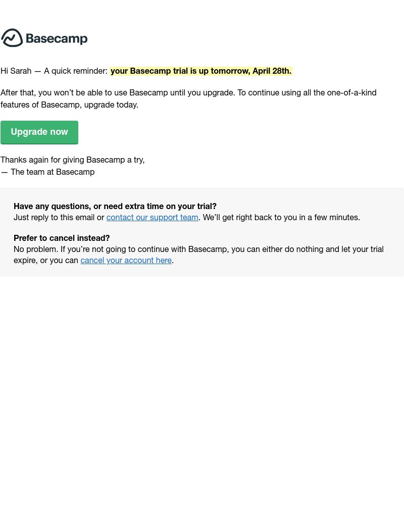 Screenshot of email with subject /media/emails/your-basecamp-trial-ends-tomorrow-ui-feed-7af81b-cropped-db8d5b1a.jpg