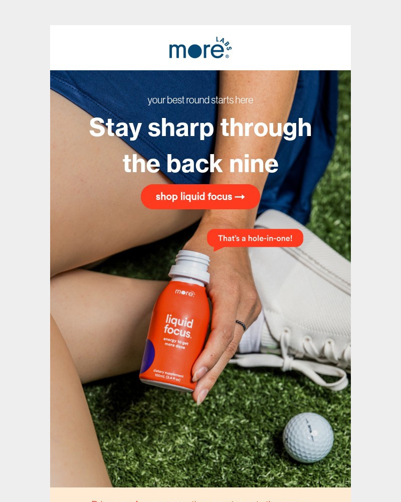 Screenshot of email sent to a Morning Recovery Newsletter subscriber