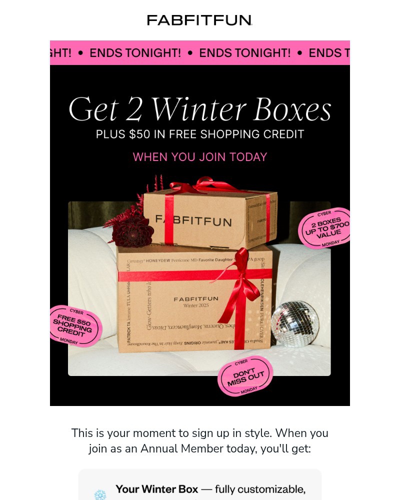 Screenshot of email with subject /media/emails/your-bonus-box-50-credit-ends-tonight-a95cd9-cropped-d9504c51.jpg