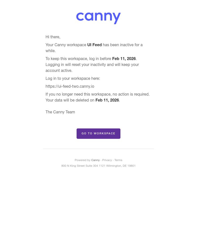 Screenshot of email with subject /media/emails/your-canny-workspace-ui-feed-is-scheduled-for-deletion-8af265-cropped-f7848fa9.jpg