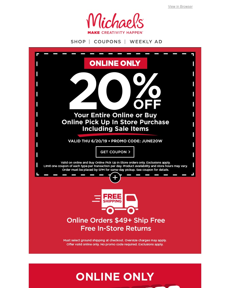 Screenshot of email with subject /media/emails/your-coupon-is-ready-20-off-your-entire-online-or-buy-online-pick-up-in-store-pur_SnUJTcy.jpg