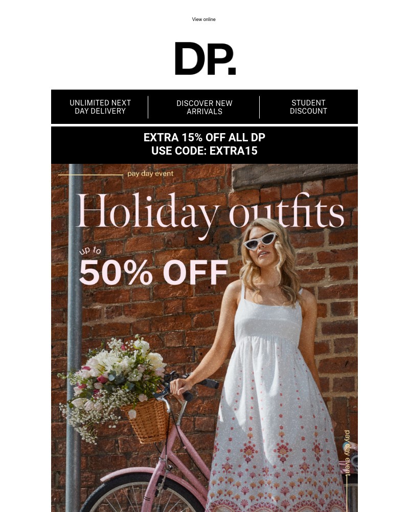 Screenshot of email with subject /media/emails/your-dp-payday-perks-ec3e6e-cropped-6b57210a.jpg