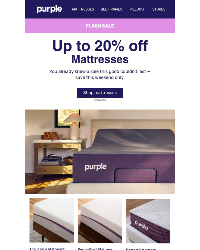 Screenshot of email with subject /media/emails/your-dream-mattress-20-off-f6f8e0-cropped-ca576a35.jpg