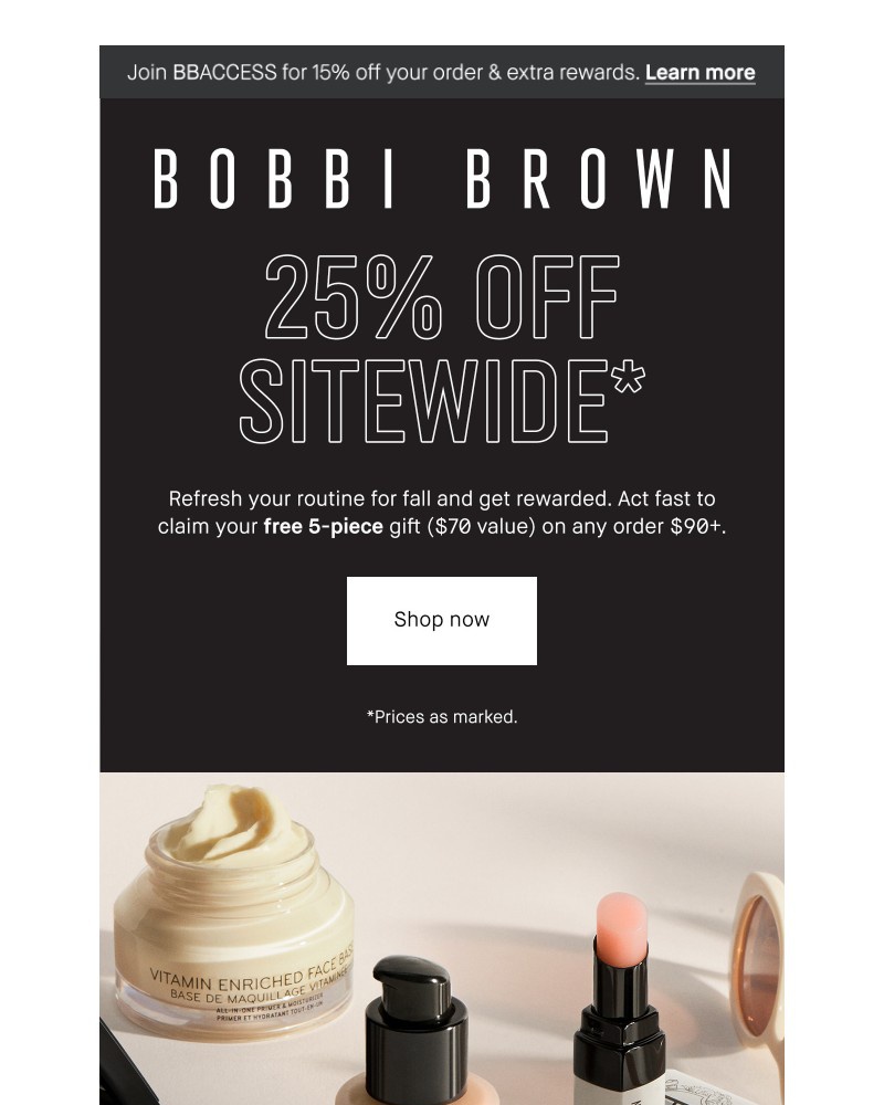 Screenshot of email with subject /media/emails/your-end-of-summer-treat-25-off-free-gift-debdfc-cropped-d6618b67.jpg