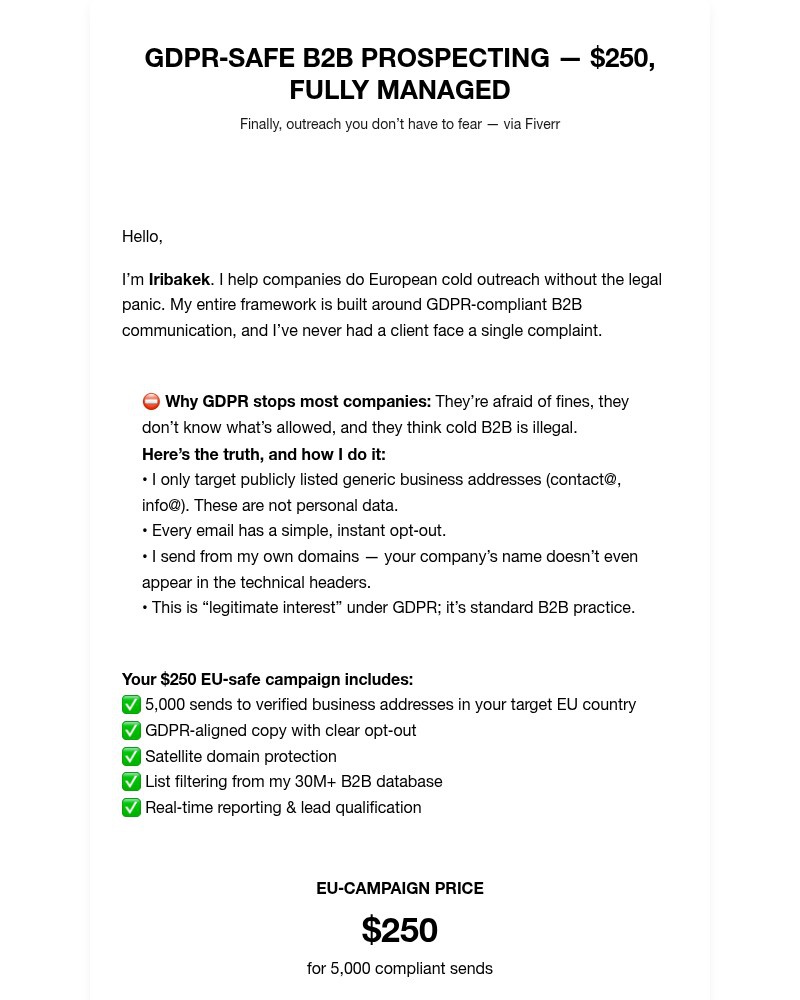 Screenshot of email sent to a Houzz Cart abandoner