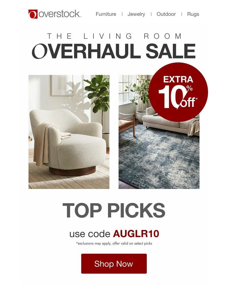 Screenshot of email with subject /media/emails/your-favorites-are-calling-extra-10-off-4c698f-cropped-93fb724b.jpg