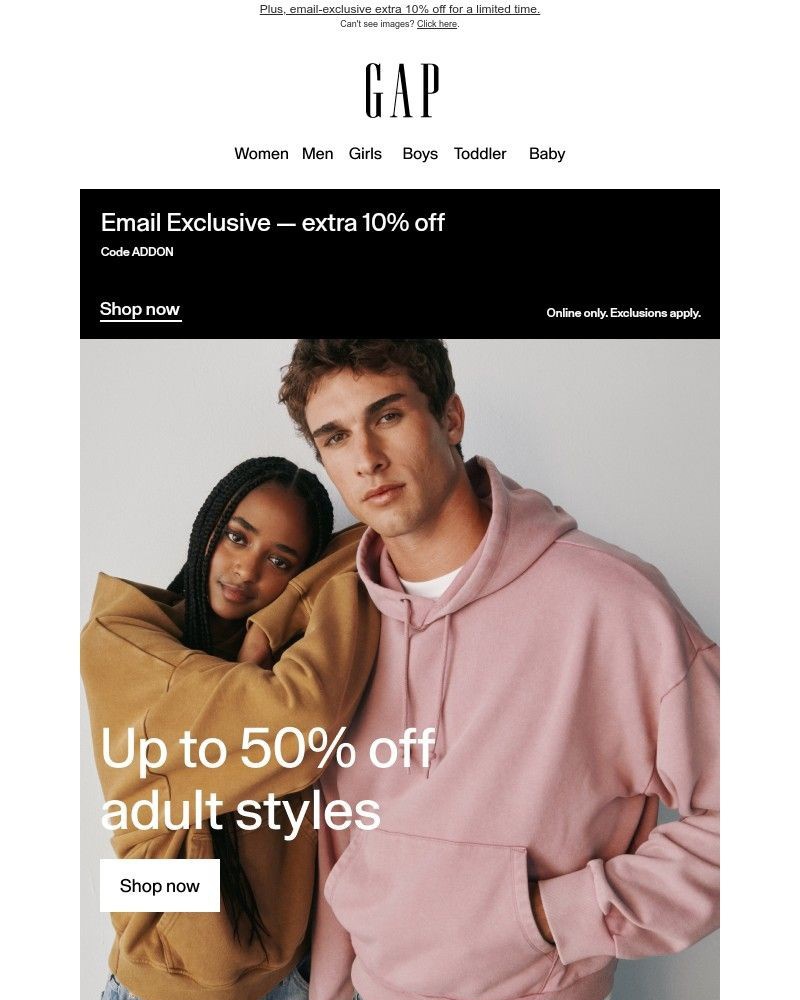 Screenshot of email with subject /media/emails/your-favorites-are-still-up-to-50-off-540bb8-cropped-2f176f13.jpg