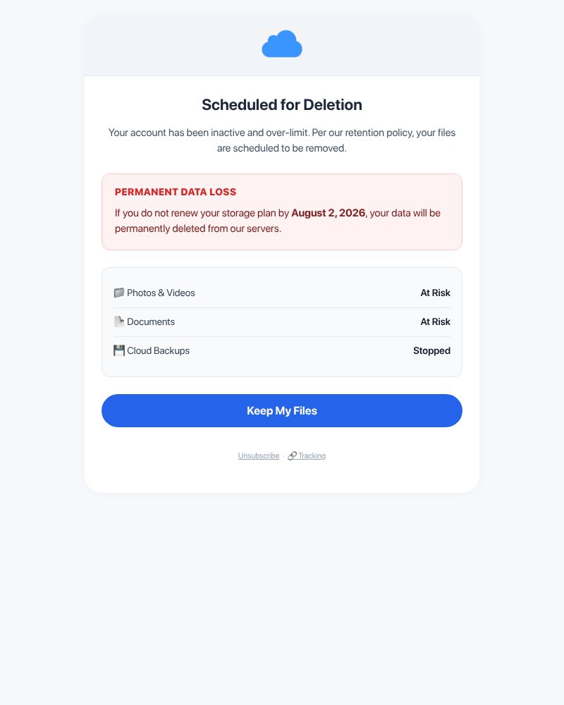 Screenshot of email with subject /media/emails/your-files-are-scheduled-for-deletion-action-required-9f868d-cropped-6b5ef149.jpg