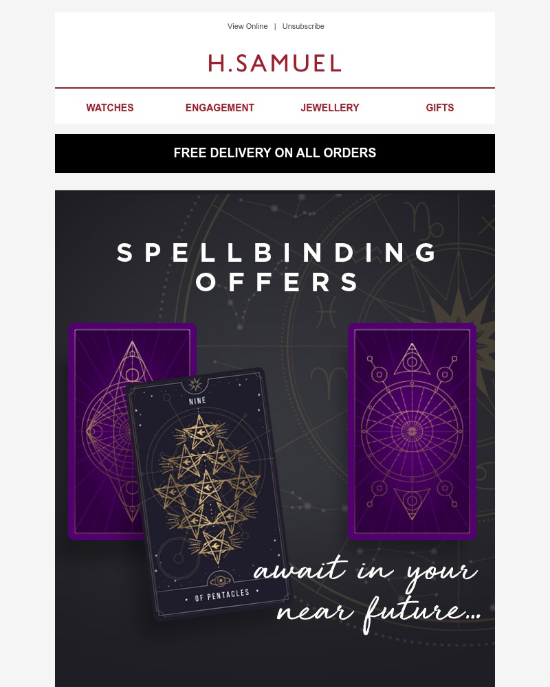 Screenshot of email with subject /media/emails/your-fortune-awaits-up-to-50-off-sale-1e855f-cropped-278e8640.jpg