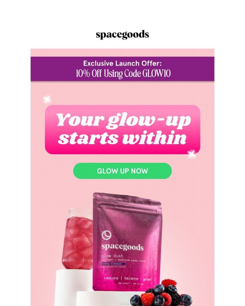 Screenshot of email with subject /media/emails/your-glow-up-starts-now-78d6dc-cropped-1b8a5b2d.jpg