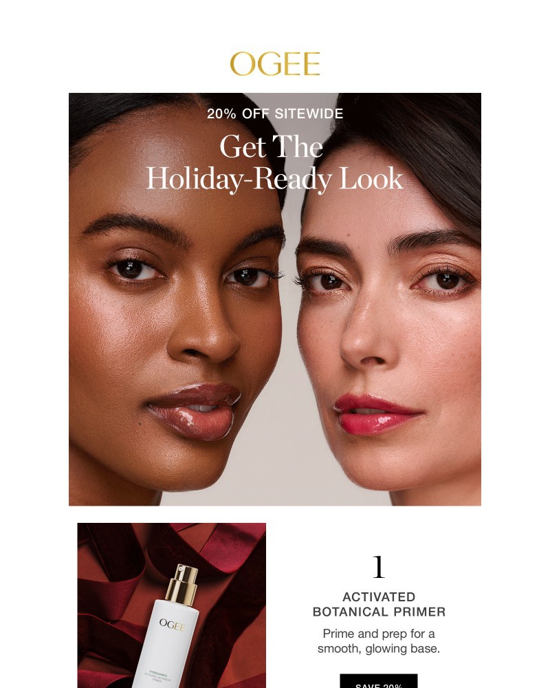 Screenshot of email with subject /media/emails/your-holiday-glow-up-on-sale-2e68e1-cropped-5b41cdfe.jpg