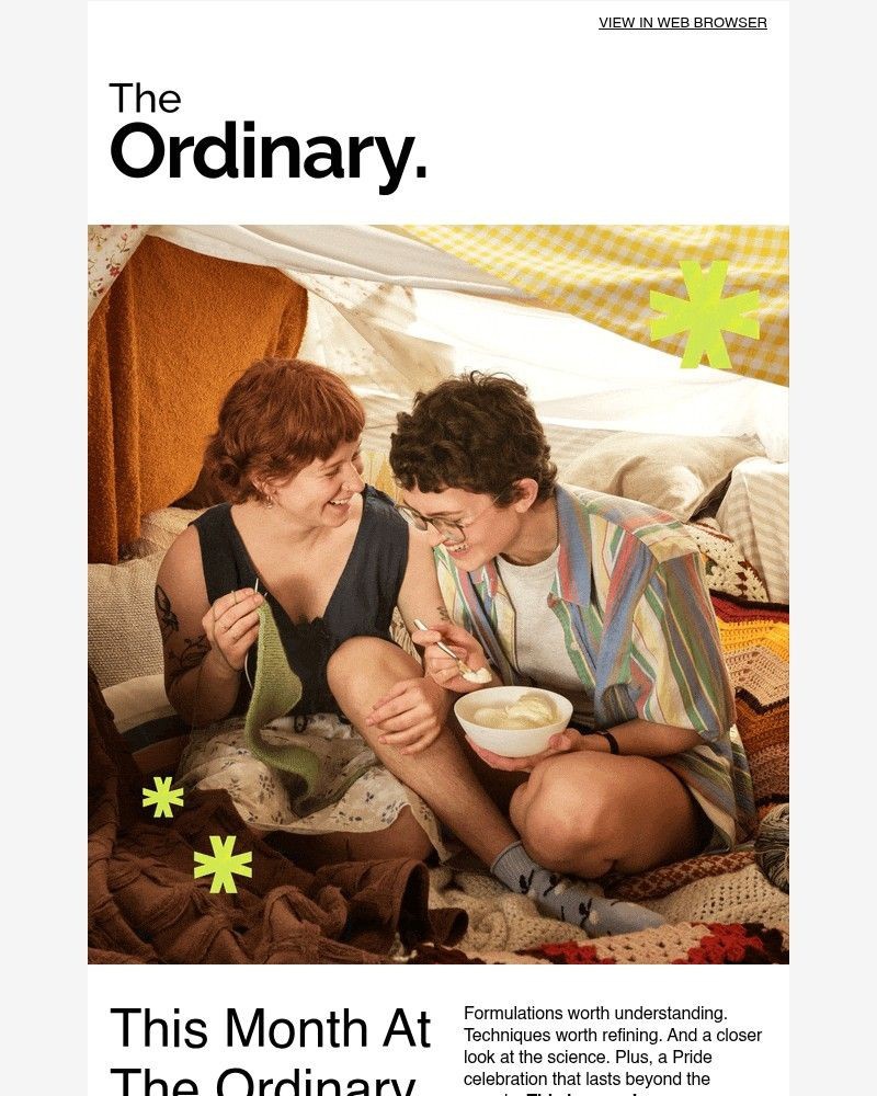 Screenshot of email sent to a The Ordinary Seller