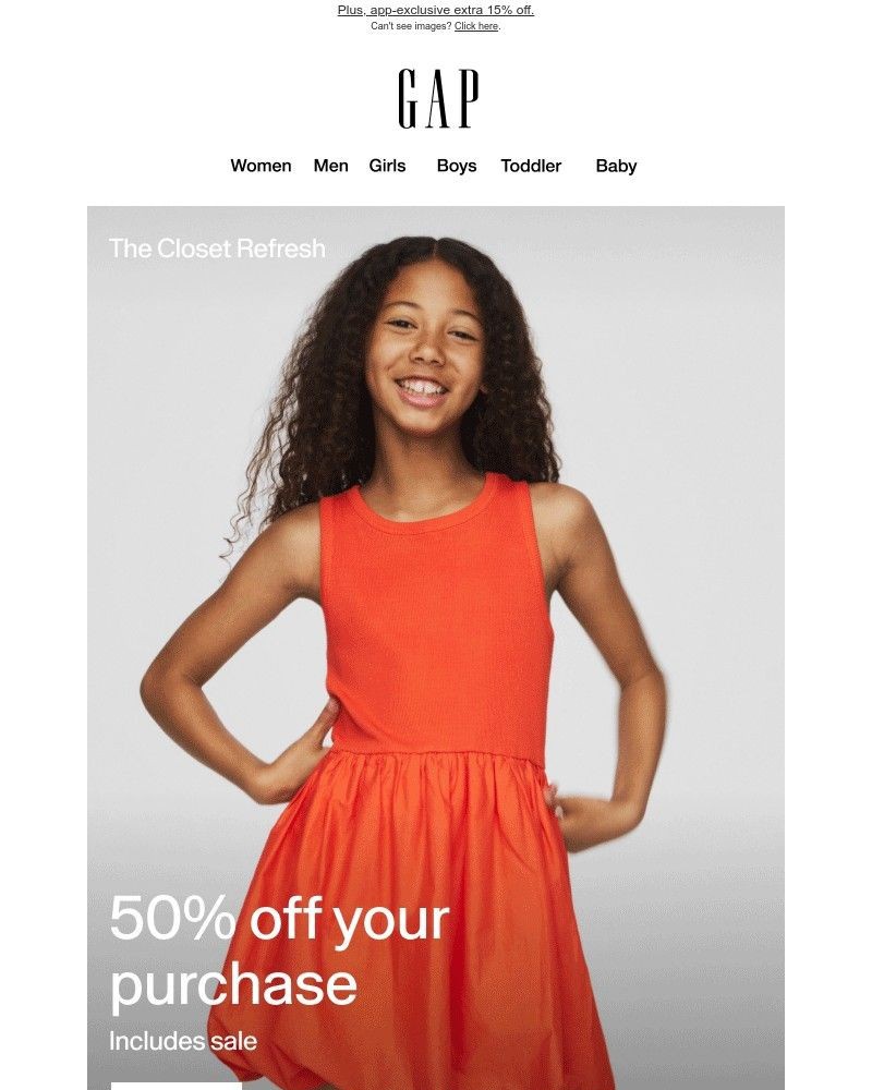 Screenshot of email with subject /media/emails/your-new-favorite-dresses-are-half-off-d7b281-cropped-42a0b4d6.jpg