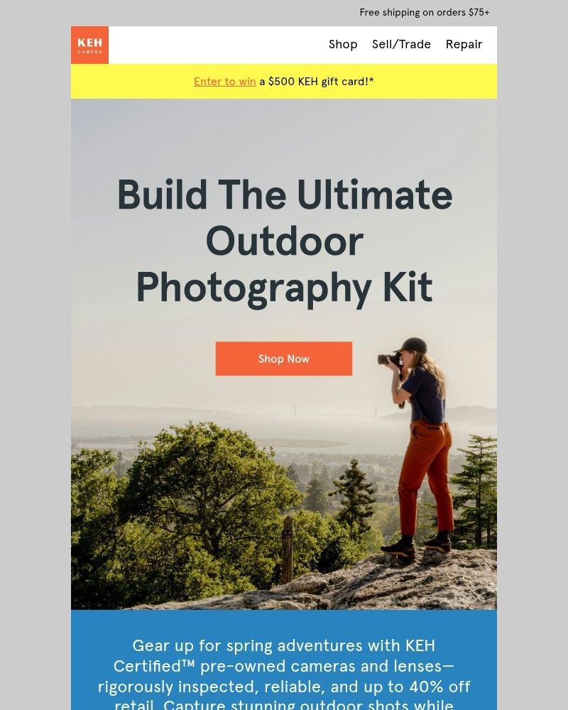 Screenshot of email with subject /media/emails/your-outdoor-photography-kit-awaits-9cbe2c-cropped-e976762d.jpg