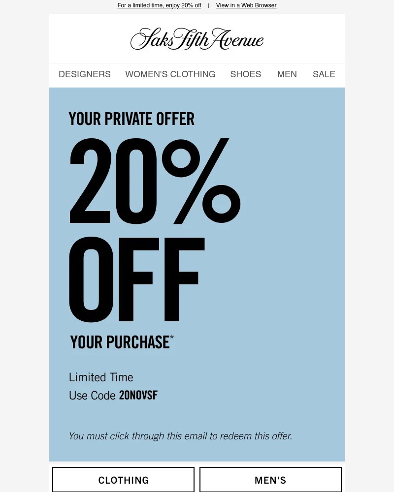 Screenshot of email with subject /media/emails/your-private-offer-20-off-with-code-20novsf-527591-cropped-05ccbb97.jpg