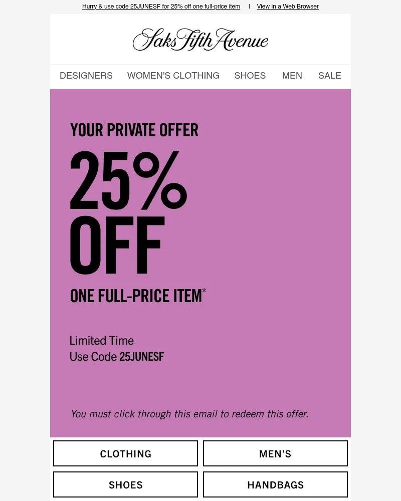 Screenshot of email with subject /media/emails/your-private-offer-ends-today-25-off-one-item-42980c-cropped-083cd126.jpg