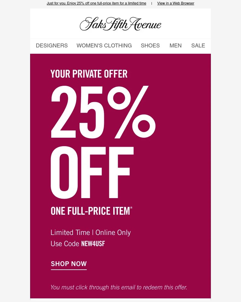 Screenshot of email with subject /media/emails/your-private-offer-is-here-25-off-one-item-85ba96-cropped-c1d8e445.jpg