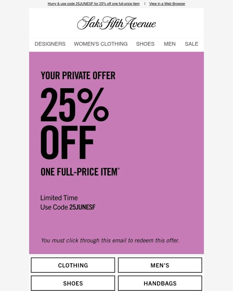 Screenshot of email with subject /media/emails/your-private-offer-reminder-25-off-one-item-b6e3e1-cropped-acd6a133.jpg