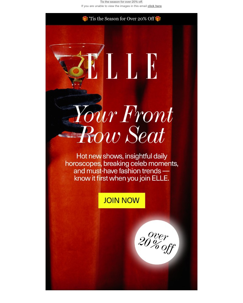 Screenshot of email with subject /media/emails/your-special-holiday-membership-pricing-is-inside-af1be5-cropped-054ae1fd.jpg