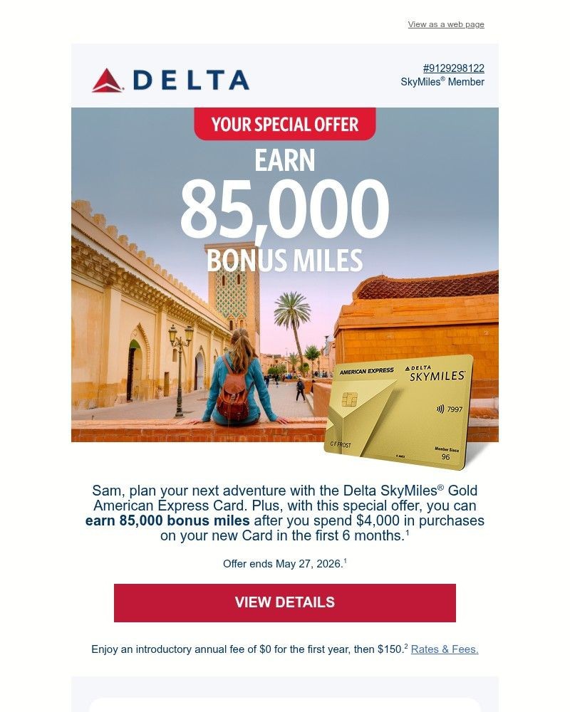 Screenshot of email with subject /media/emails/your-special-offer-earn-85k-bonus-miles-with-the-delta-skymiles-gold-amex-card-e6_a4zi1H3.jpg
