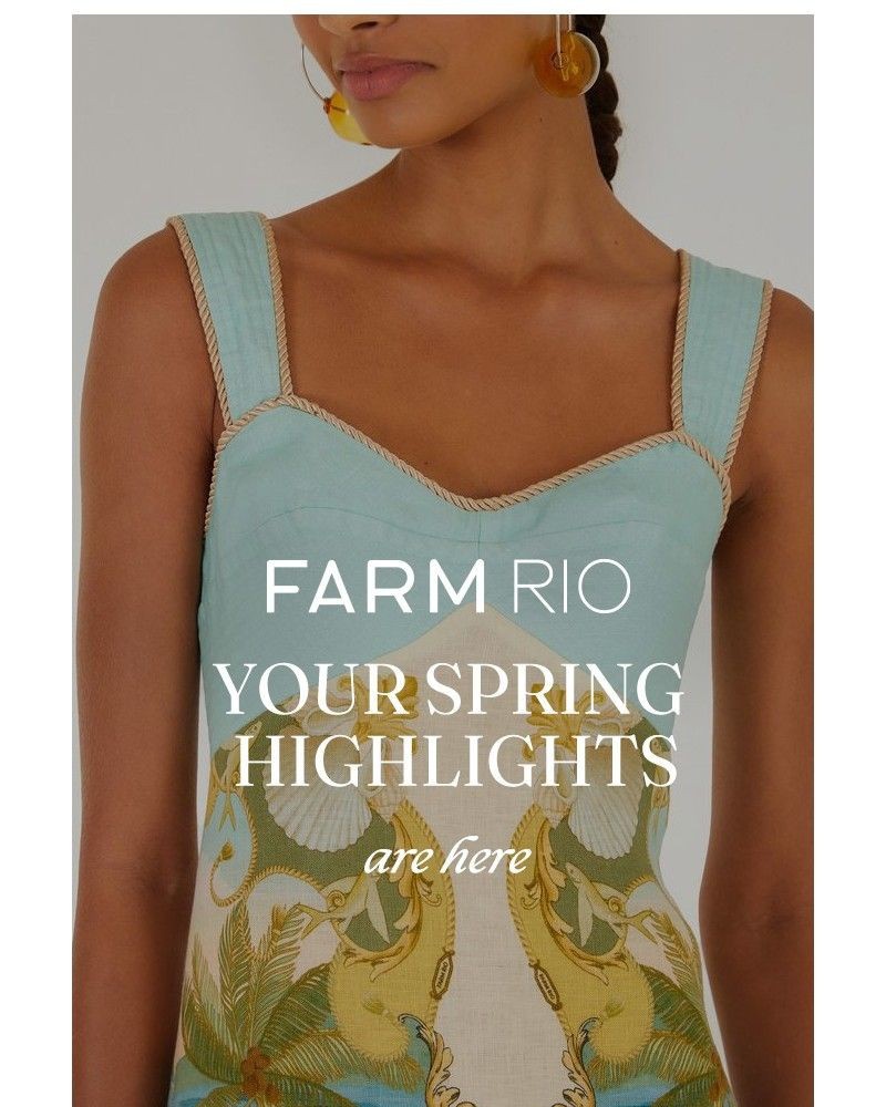 Screenshot of email sent to a Farm Rio Newsletter subscriber
