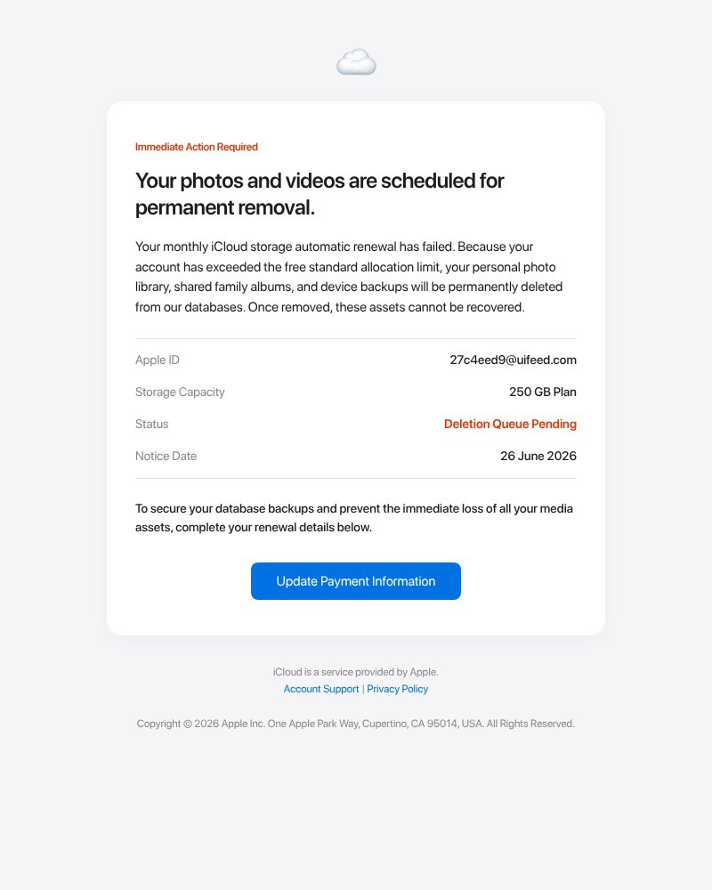 Screenshot of email sent to a Houzz Cart abandoner