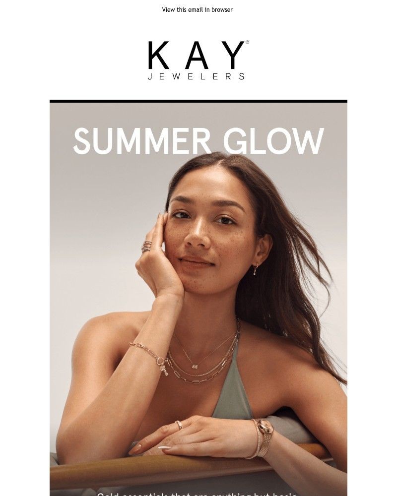 Screenshot of email sent to a Kay Newsletter subscriber