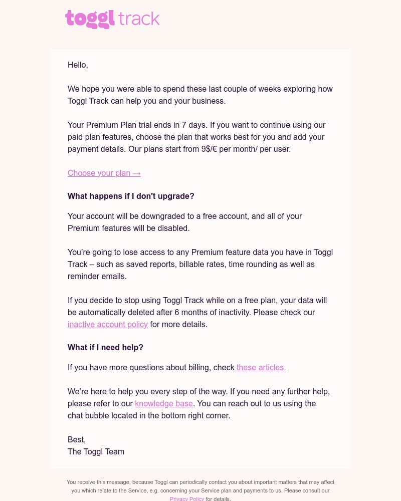 Screenshot of email with subject /media/emails/your-toggl-track-trial-ends-soon-2f369a-cropped-48df40b9.jpg