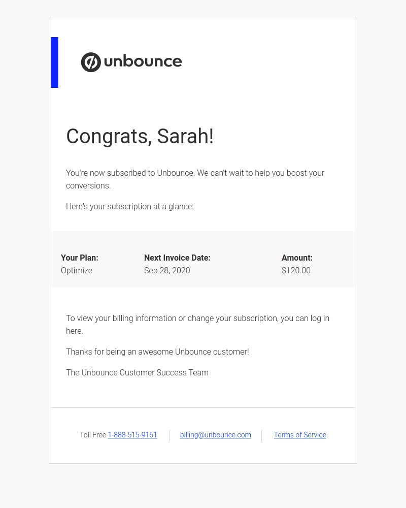 Screenshot of email with subject /media/emails/your-unbounce-subscription-details-1506c7-cropped-7d4b12bb.jpg