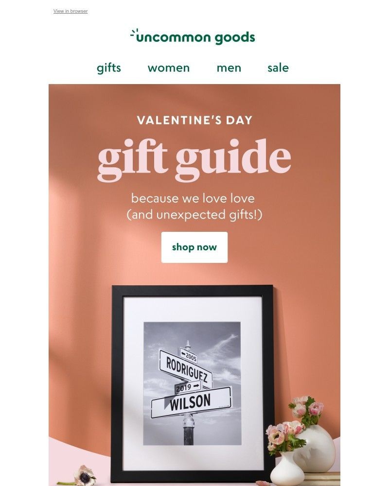 Screenshot of email with subject /media/emails/your-uncommon-valentines-day-gift-guide-68cdeb-cropped-c8a36efc.jpg