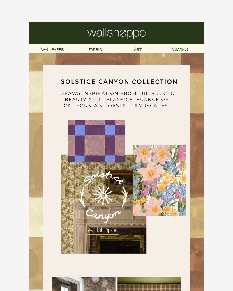 Screenshot of email sent to a Wallshoppe Cart abandoner