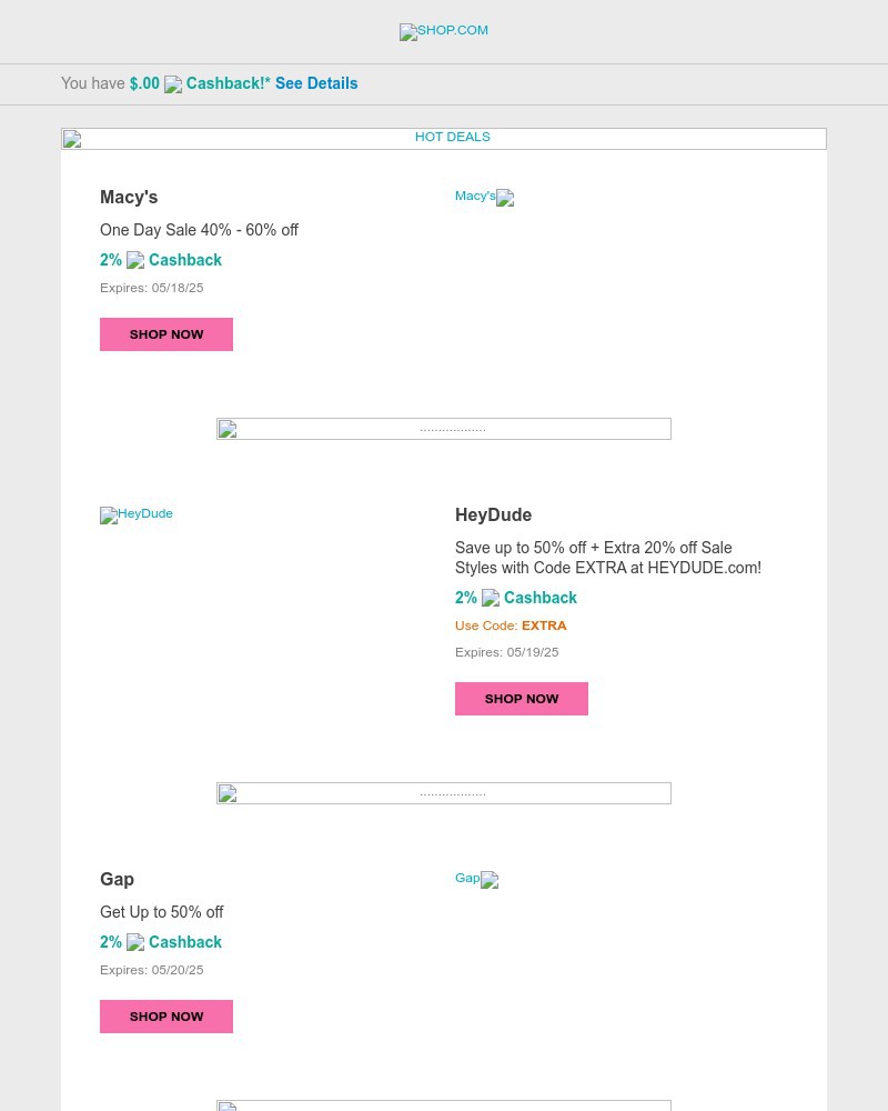 Screenshot of email with subject /media/emails/your-weekly-hot-deals-have-arrived-7bb76e-cropped-46de92e1.jpg