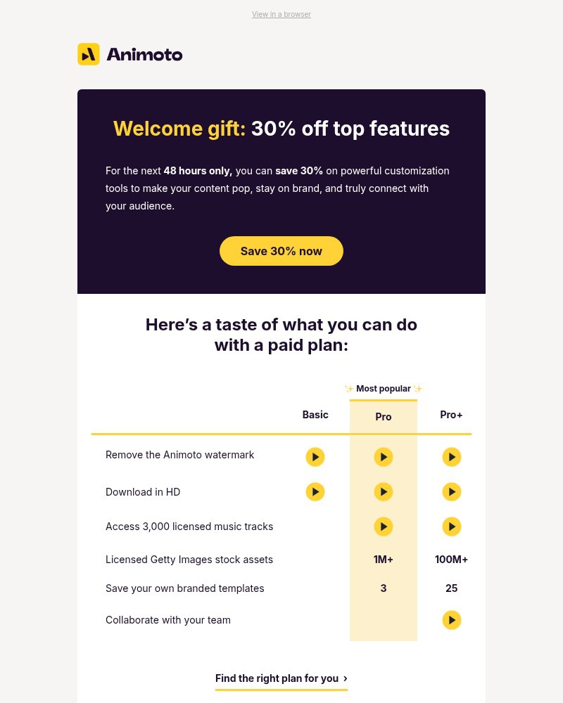 Screenshot of email with subject /media/emails/your-welcome-gift-30-off-pro-e519e4-cropped-90ad2469.jpg