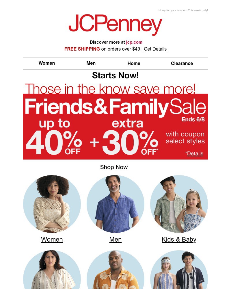 Screenshot of email with subject /media/emails/youre-in-extra-30-off-friends-family-sale-c6669e-cropped-cff2e80c.jpg