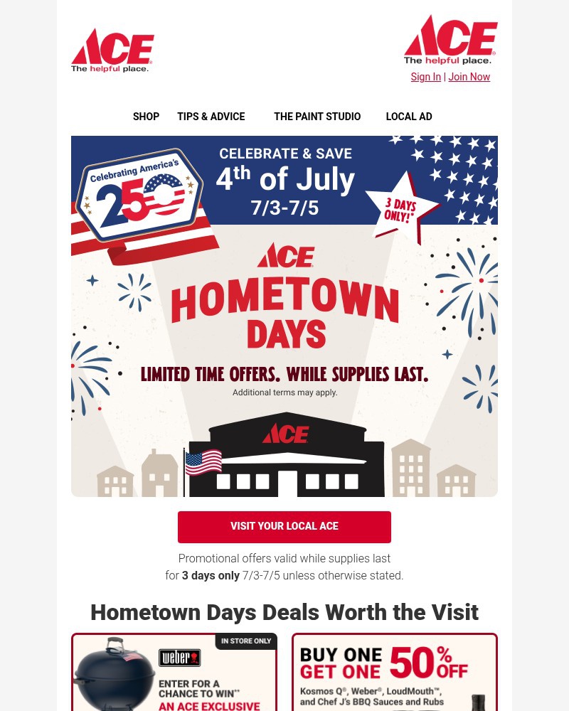 Screenshot of email with subject /media/emails/youre-invited-4th-of-july-hometown-days-11cf1c-cropped-56b2ff8b.jpg