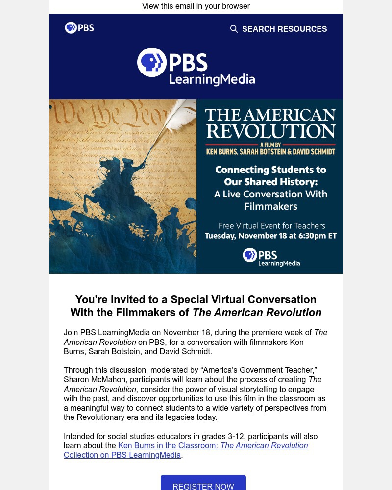 Screenshot of email with subject /media/emails/youre-invited-a-special-live-event-with-the-american-revolution-filmmakers-5440b6_fBZnlwJ.jpg