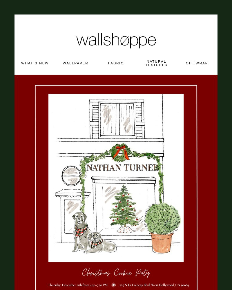 Screenshot of email sent to a Wallshoppe Cart abandoner