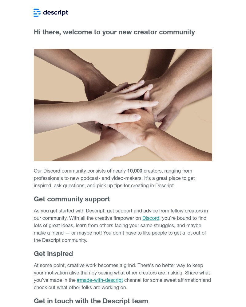 Screenshot of email with subject /media/emails/youre-invited-to-join-our-descript-creator-community-302f92-cropped-f1e6d47b.jpg