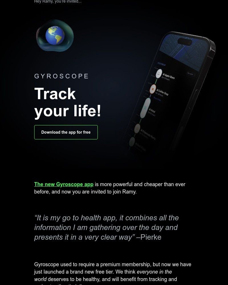 Screenshot of email with subject /media/emails/youre-invited-to-the-new-gyroscope-places-ramy-now-available-for-free-in-v8-fab7a_BYuAe3E.jpg