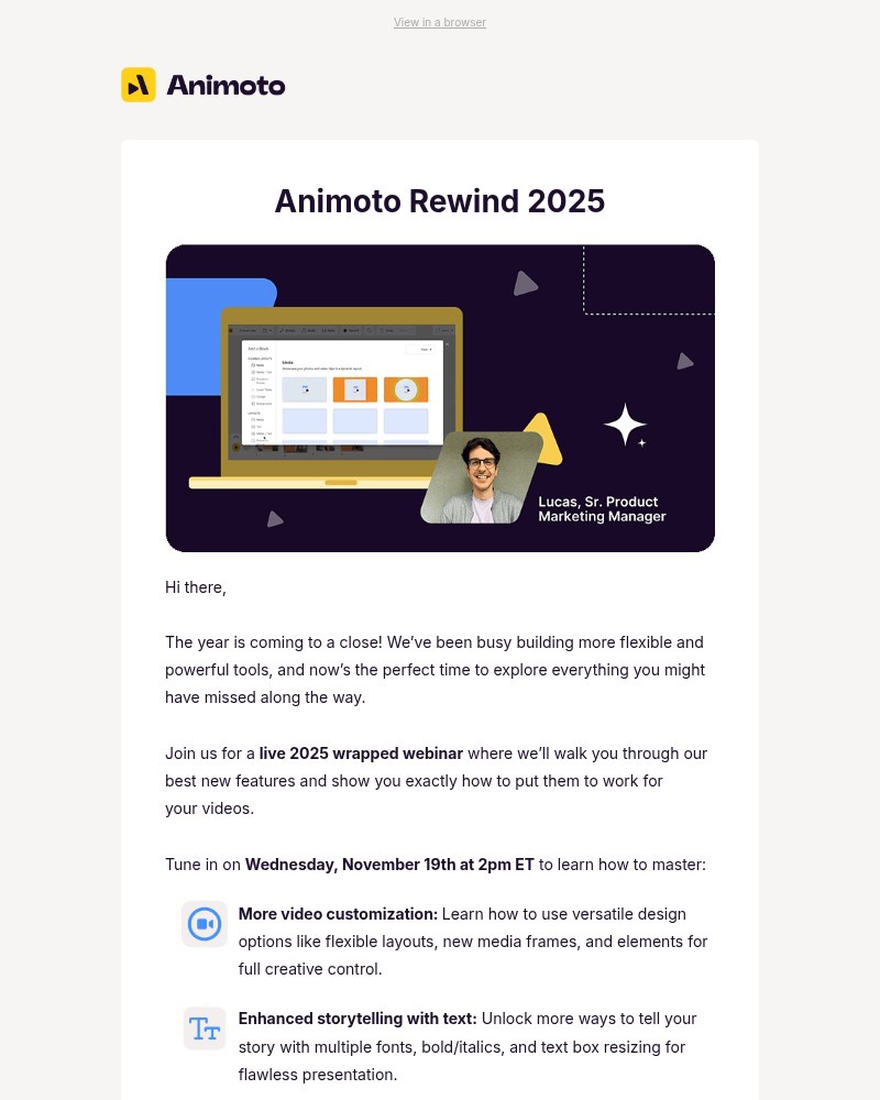 Screenshot of email with subject /media/emails/youre-invited-top-features-of-2025-webinar-97a0bf-cropped-3ada67ed.jpg